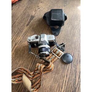 Vintage Mamiya / Sekor 1000 DTL 35mm SLR Film Camera Auto 55mm 1.8 Lens Japan 05